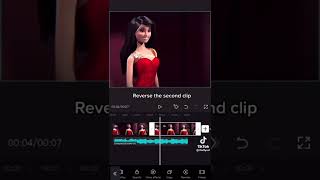 How to do the reverse edit with CapCut. Viral TikTok video