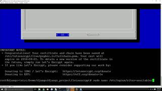 12 SSL for HTTPS with nginx Django Web Development with Python 12