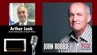 Radio 702 debate: Omar Barghouti for BDS vs Israeli ambassador Arthur Lenk
