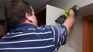 Cabinet Refacing: How to Install Cut-to-Size Panels