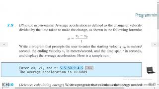 Introduction To Java Programming - Exercise 2 9b