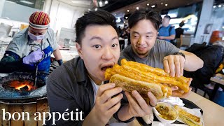 Taiwan's Most Iconic Breakfast Spot Serves 1000 People an Hour | Street Eats | Bon Appétit