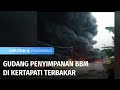 Gudang Penyimpanan BBM di Kertapati Terbakar | Liputan 6 Palembang