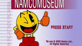 Namco Museum (PS2 Gameplay)