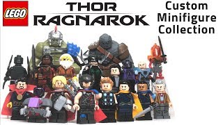 LEGO THOR: RAGNAROK Custom Minifigure Collection Showcase