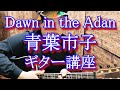 【ギター講座】Dawn in the Adan / 青葉市子 Guitar Lesson     アルバム｢アダンの風｣より