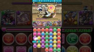 【パズドラ】ディアブロス当たったからフレンドをアヌビスにして闘技場1をグダグダでプレイしてみた