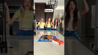 Decide what we eat CHALLENGE! 👀😋😱 | Triple Charm #Shorts