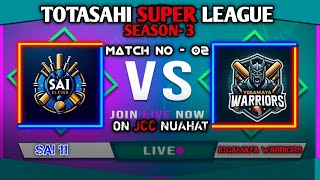 Sai 11 vs Jogamaya Warriors – Live Cricket Match | Watch Now!*