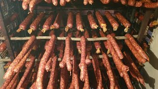 Domace dimljene kobasice-Recept(Homemade smoked sausages-Recipe)