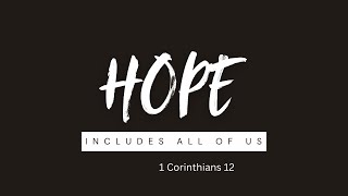 26 January 2025 - Pastor Tima Cheprasov – ‘Hope includes all of us’ - 1 Cor 12.12-31, Psalm 19