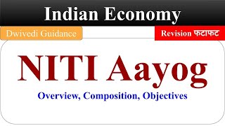 NITI Aayog, niti aayog objective, niti aayog composition, indian economy, indian economy b.com 5th