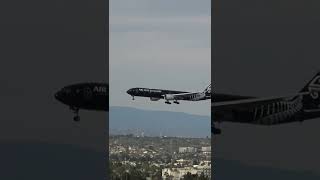 Air New Zealand Boeing 777-300 (ZK-OKQ) arriving from Auckland #lax #aviation #airnewzealand #boeing