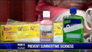 How to prevent summertime sickness