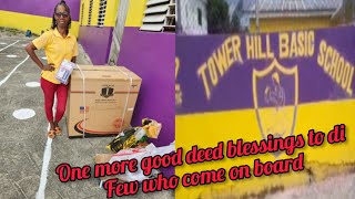 Purchasing \u0026 Delivering Of Deep Freezer To Tower Hill Basic School Fund By Lifeisamissiontv 🇯🇲🇯🇲