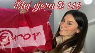 Blej cdo gje 1.1 euro || Haul || Albana Shahinas