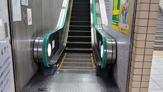 JR九段下駅 エスカレーター7号機東芝　Kudan Shitastation ToeishinjukuLine Escalato TOSHIBA