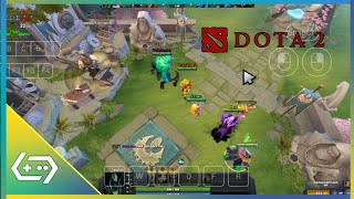 Dota 2 Gameplay on Android | Poco F1 | Gamefusion Emulator | Snapdragon 845