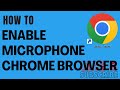 How To Enable Microphone Google Chrome Browser #chrome #googlechrometricks #googlechrometricks