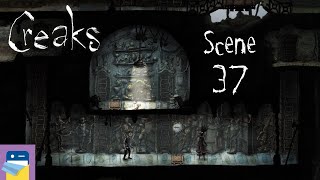 Creaks: Scene 37 Walkthrough + Secret Room + Painting \u0026 iOS Gameplay (by Amanita Design)