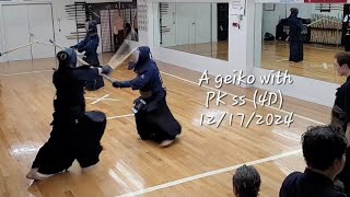 A geiko with PK ss (4D). 12/17/2024