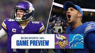 NFL Week 18 Sunday Night Football: Vikings at Lions \u0026 MORE | Game Preview