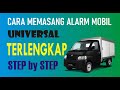 Cara memasang alarm mobil grandmax