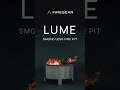 LUME: Smoke-Less Wood Burning Fire Pit