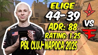 EliGE drops 44 Kills vs Astralis! EliGE POV (Mirage) at PGL Cluj-Napoca 2025