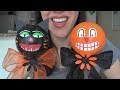 SassEkrafts ASMR: Making Vintage-Style Halloween Noise Makers | Halloween Crafts | Holiday Crafts