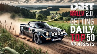 Lancia Stratos at Lejno, Poland • DiRT RALLY 2.0 Community Daily Challenge 2024.12.09 • Onboard