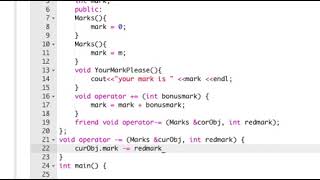 Overloading Short Hand Operators | Operator Function as Friend Function