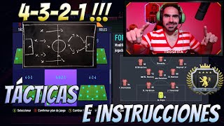 FIFA 21 | TÁCTICAS E INSTRUCCIONES PARA LA 4-3-2-1!!!! FORMACIÓN SÚPER BALANCEADA!!!!