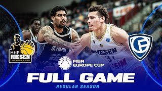 MHP RIESEN Ludwigsburg v Fribourg Olympic | Full Basketball Game | FIBA Europe Cup 2024-25