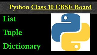 #9 List Tuple Dictionary in Python Hindi Class 10 CBSE Board YouTube