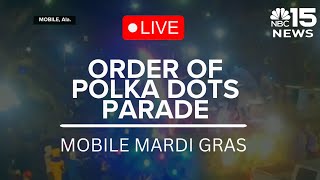 Mobile Mardi Gras Order of Polka Dots parade - NBC 15 WPMI