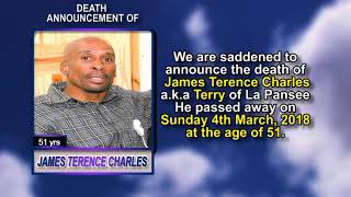 James Terence Charles short