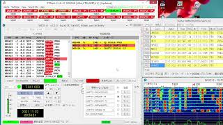 【アマチュア無線　FT8】2021 11 22 09 51 51