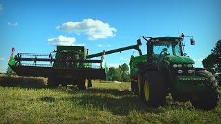 Rzepak Na Kujawach   |   Żniwa 2016 !!! Claas | Forschritt | John Deere | AGROFarm TV