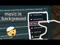 How to play music in the background with the new update! (Quest 2)