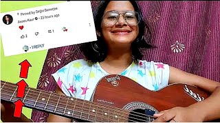 Ratan Lambiyaan | Jubin Nautiyal Asees Kaur | Guitar & Vocal Cover | Sinjini Banerjee