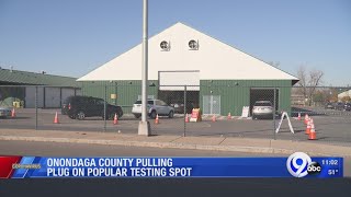 Onondaga County rolls back COVID testing after low participation