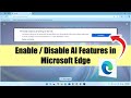 How to Disable AI Features in Microsoft Edge (2025) | Turn Off Copilot & AI Tools Easily