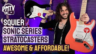 Squier Sonic Series Stratocaster! - Awesome & Affordable HSS & Single Coil Strats!