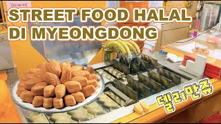 DELI MANJOO STREET FOOD HALAL DI MYEONGDONG SEOUL KOREA || #THROWBACKVIDEO