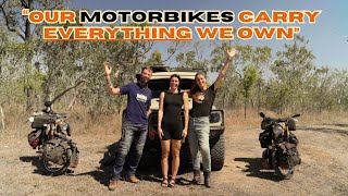 German Couple Sold Everything to Travel the World on 50cc Motorbikes! (FreeHuman ft. Bea \u0026 Helmut)