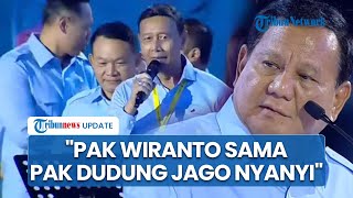 Prabowo Tantang Jenderal Wiranto dan Dudung Nyanyi di Acara GSN, AHY Juga Diminta Naik Panggung