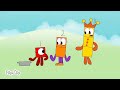 A Reanimated scene from the Numberblocks episode “Zero”