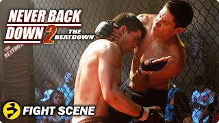 NEVER BACK DOWN 2: THE BEATDOWN | Mike vs Zack | Fight Scene | Michael Jai White