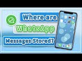 Where are WhatsApp Messages Stored & How to Back Them Up